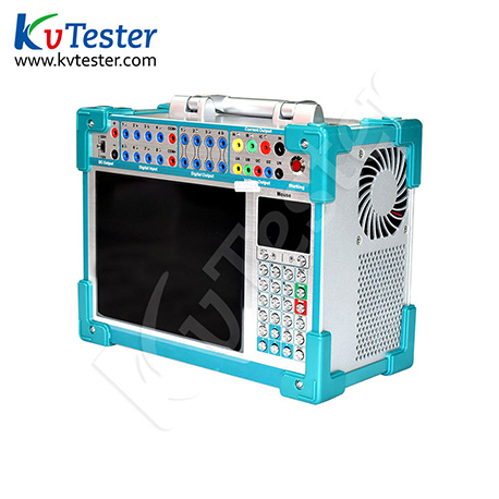 Digital analog integrated three-phase relay protection tester